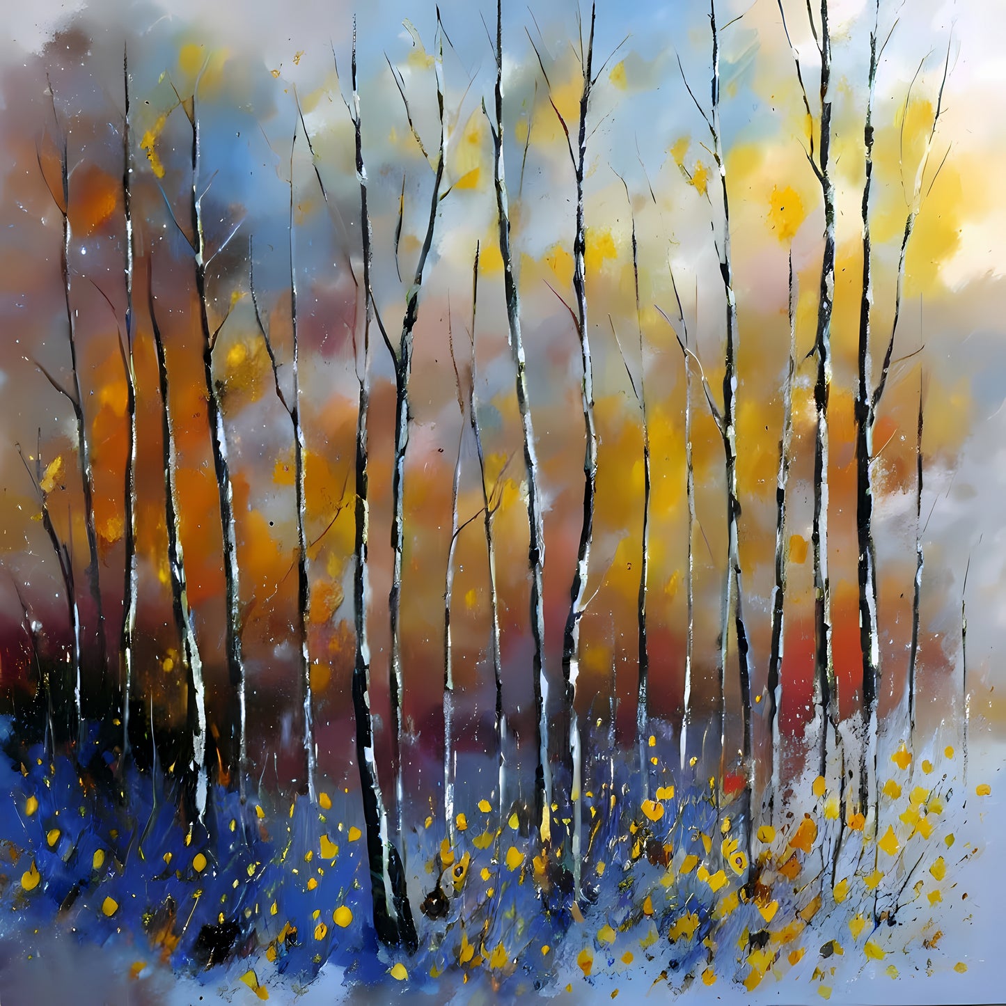 Birch Wall