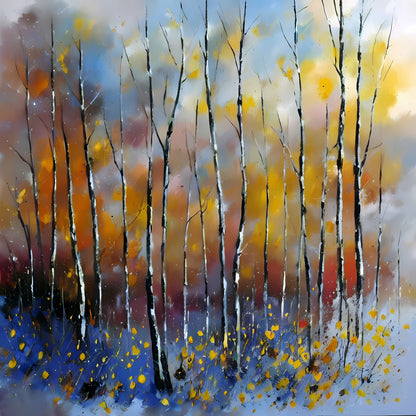 Birch Wall