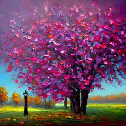 Blooming Sakura Tree