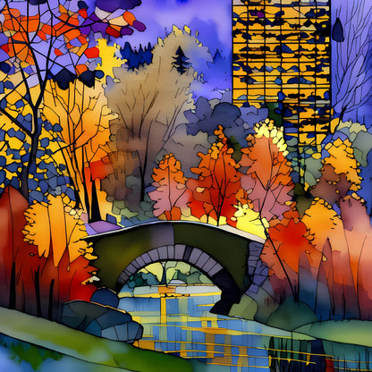 Central Park Bridge