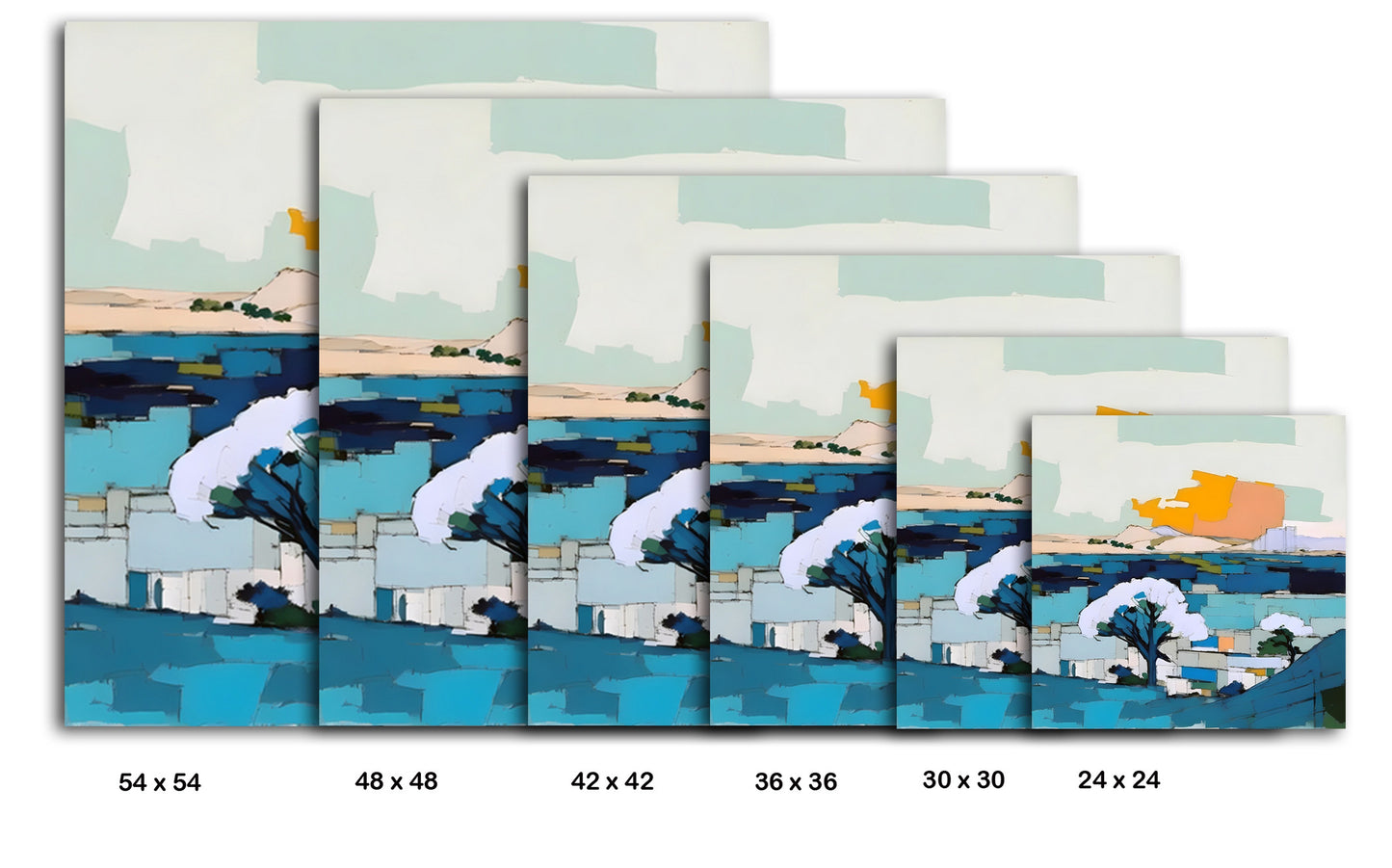 Mid Century Landscape I