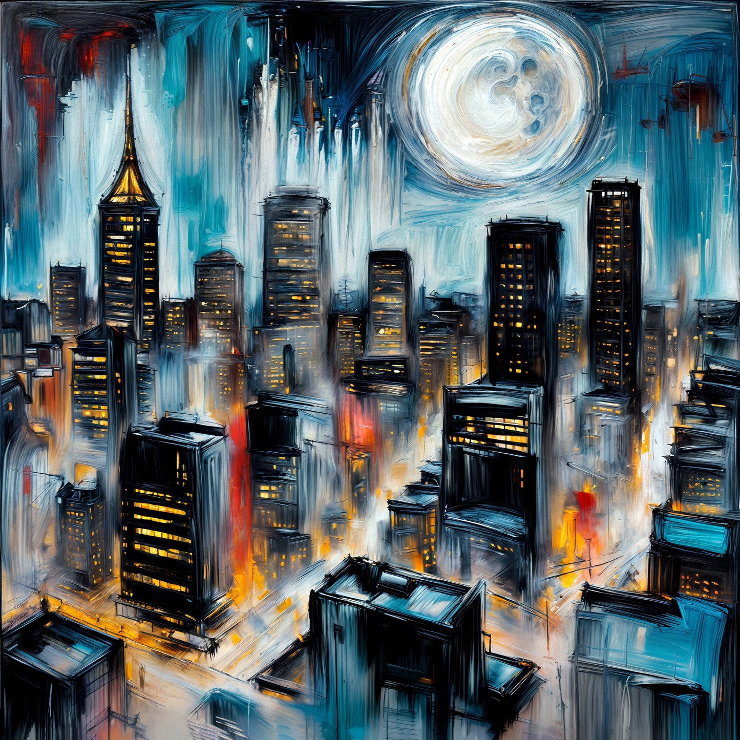 Luminous Cityscape