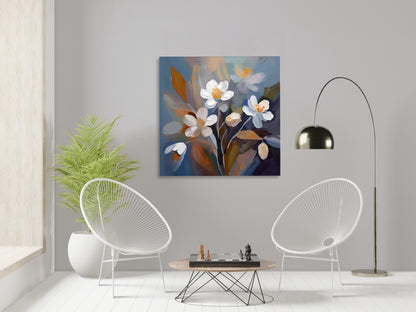 White Blossoms In Bloom