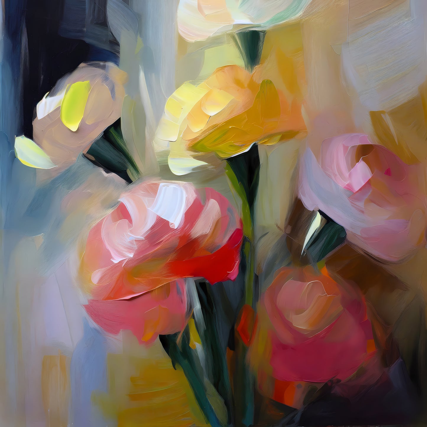 Bright Bouquet Of Flowers