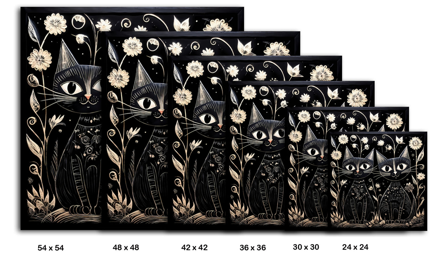 Cats In The Night