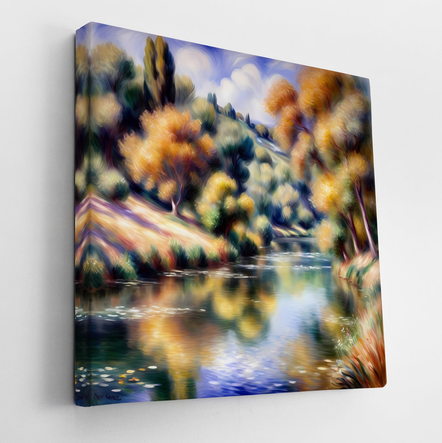 River Run In Giverny