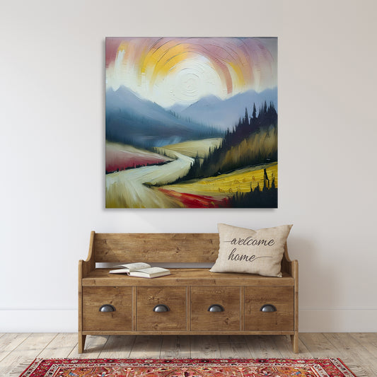 Twilight Over The Mountains