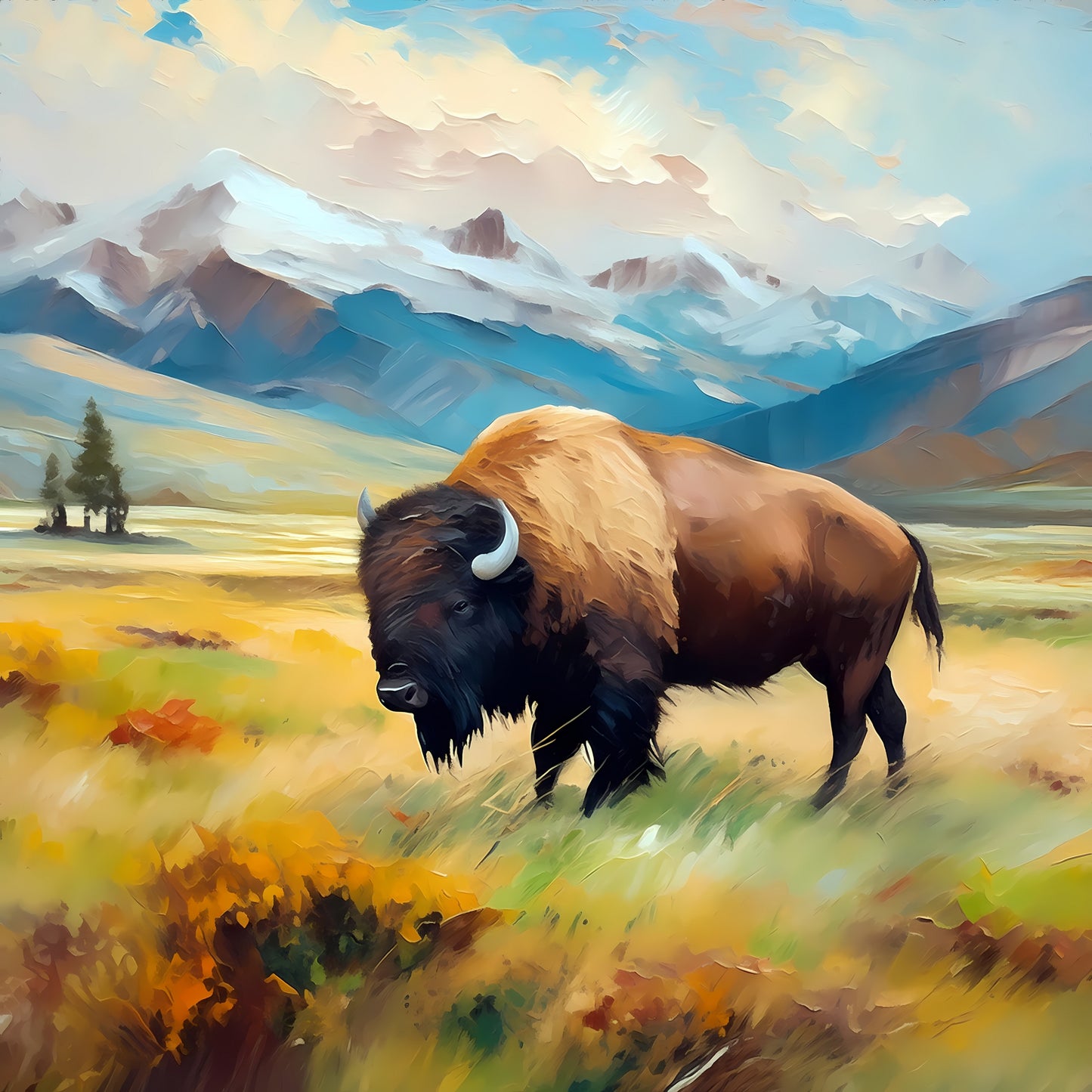 Wyoming Bison