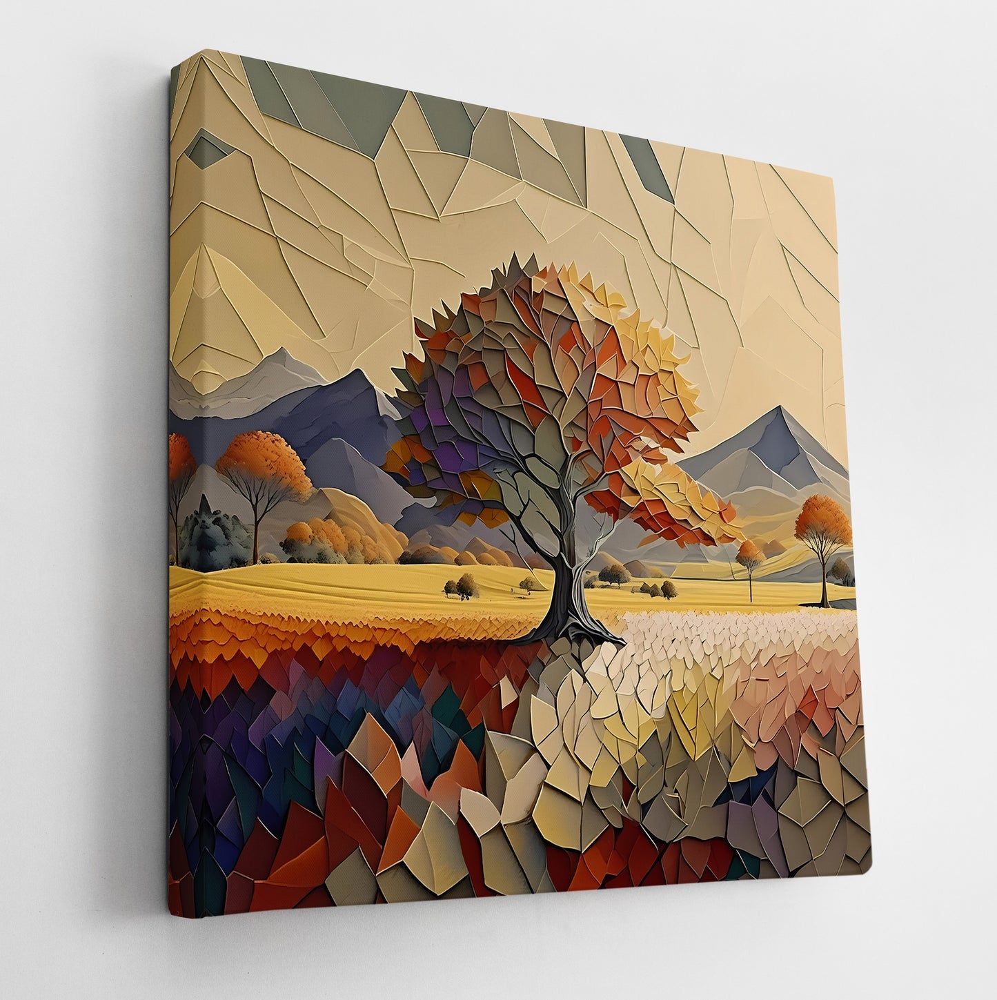Colorful Mosaic Tree