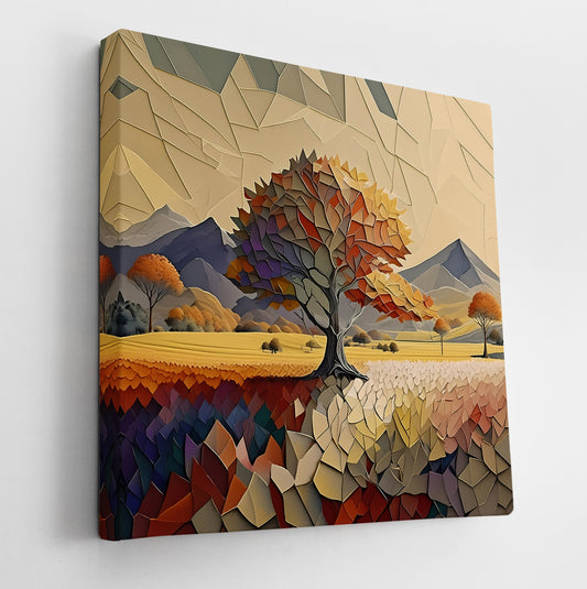 Colorful Mosaic Tree