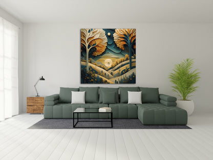 Moonlit Mountain
