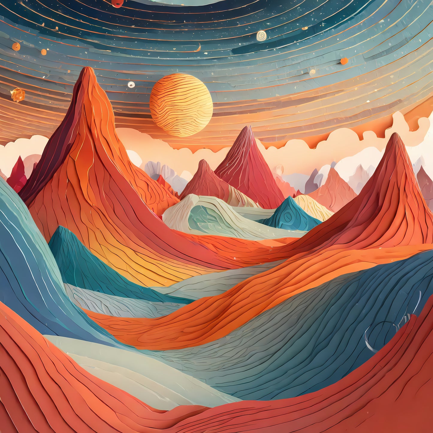 Mountainous Horizon