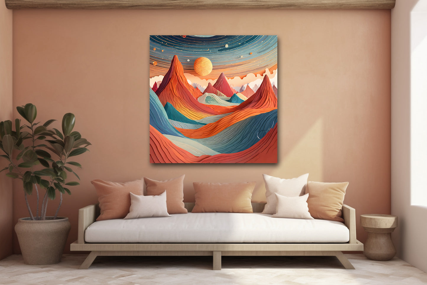 Mountainous Horizon