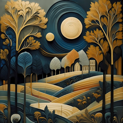 Night In The Forest
