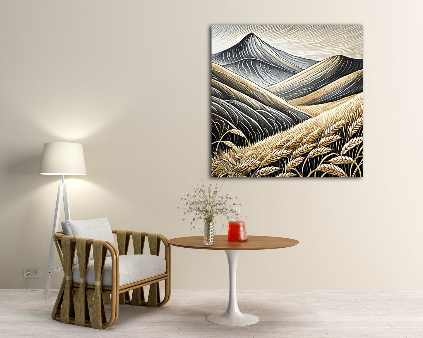 Wheat Field Mountain