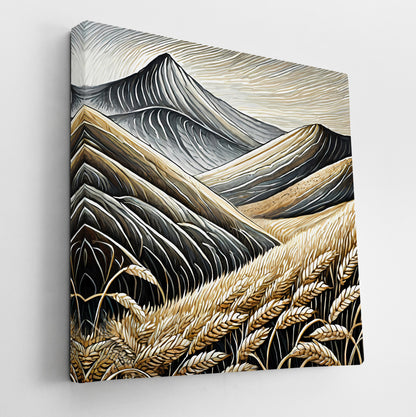 Wheat Field Mountain