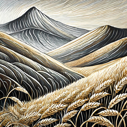 Wheat Field Mountain