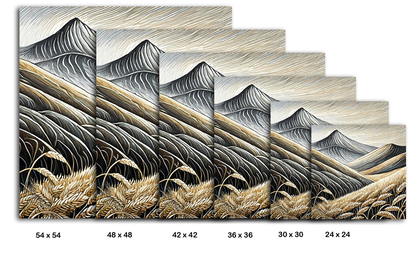 Wheat Field Mountain