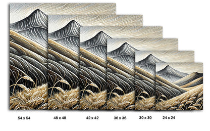 Wheat Field Mountain