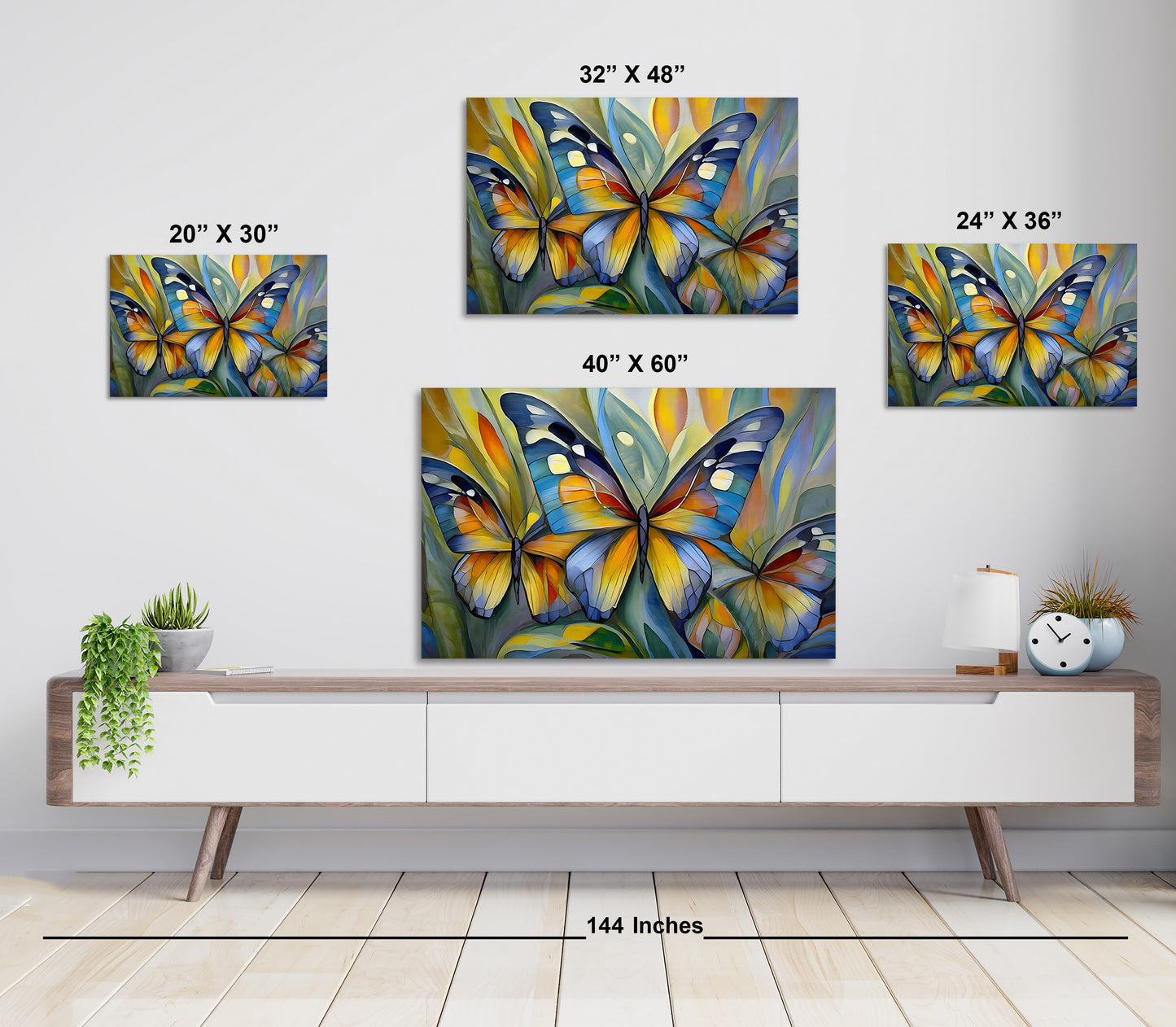 Butterfly Garden I