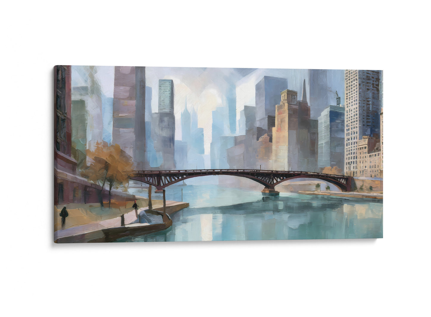 City River Reflection