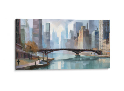City River Reflection