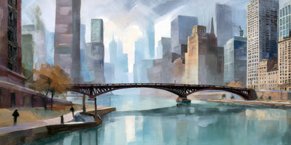 City River Reflection