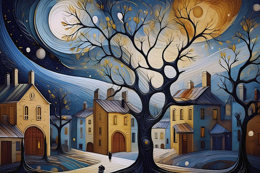 Moonlit Town