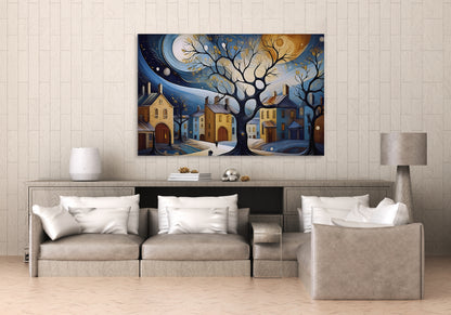 Moonlit Town
