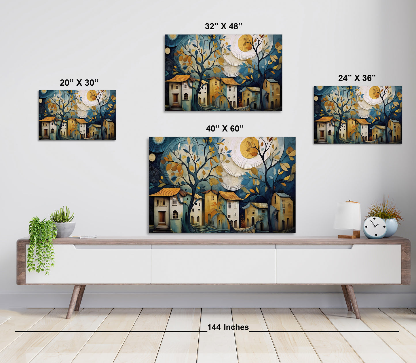 Sunlit Houses