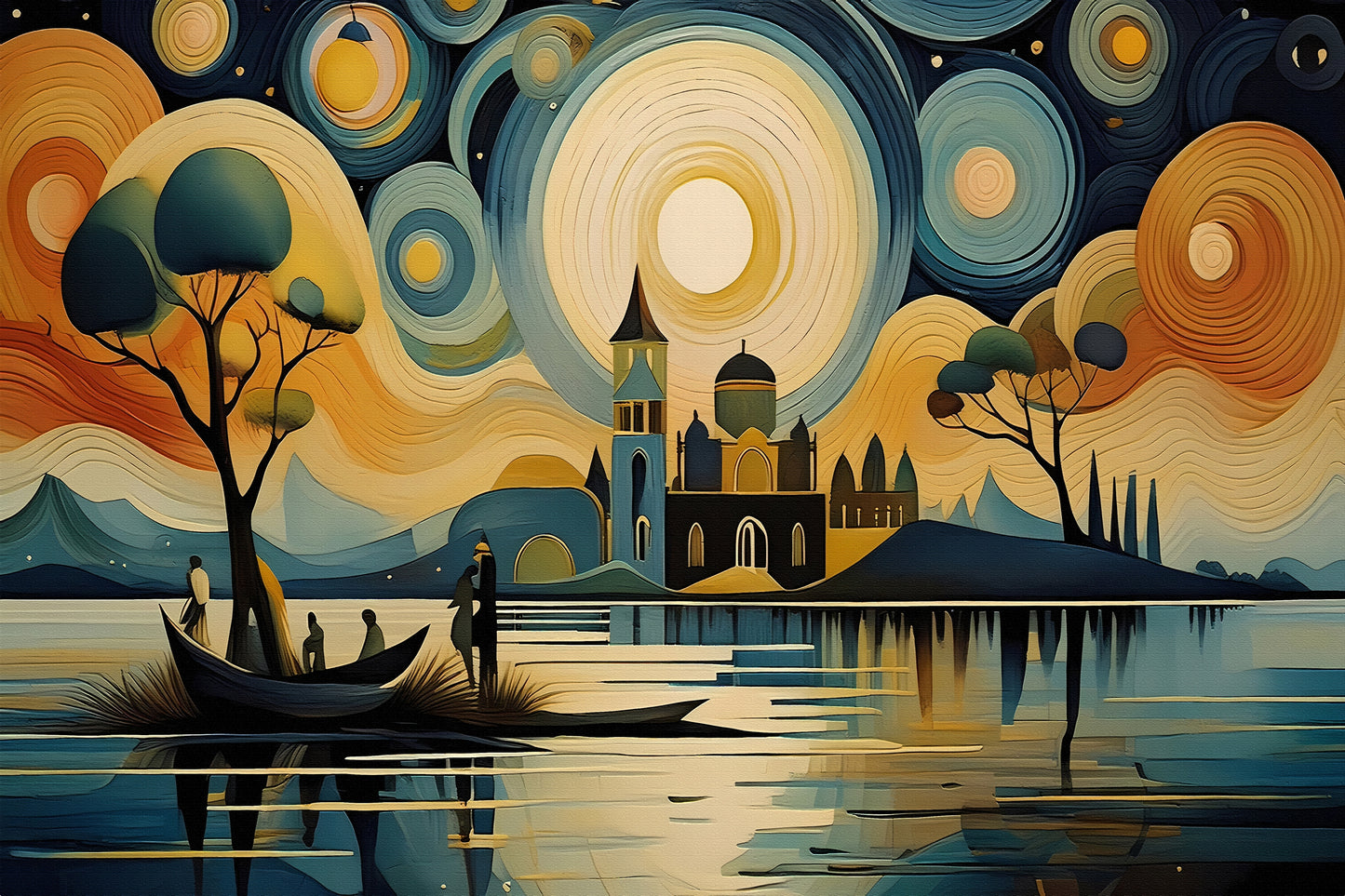 Golden Reflection