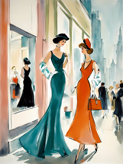 Glamour On Fifth Avenue