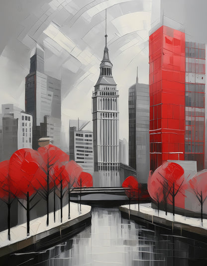 Reflections Of Steel And Scarlet