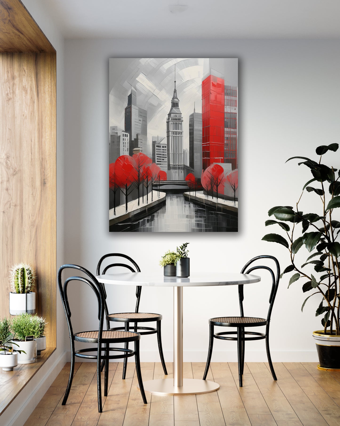 Reflections Of Steel And Scarlet