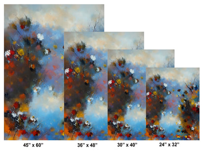 Abstract Wildflowers