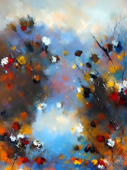 Abstract Wildflowers