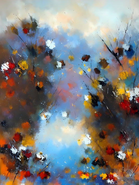 Abstract Wildflowers