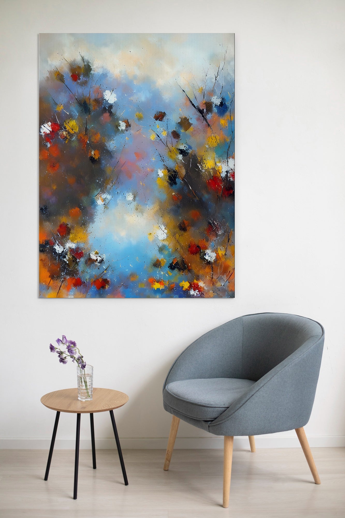 Abstract Wildflowers