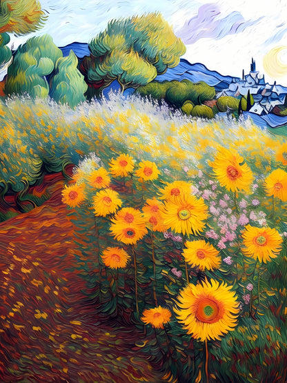 Sunflower Garden I