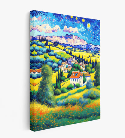 Village In The Hills Of Provence I