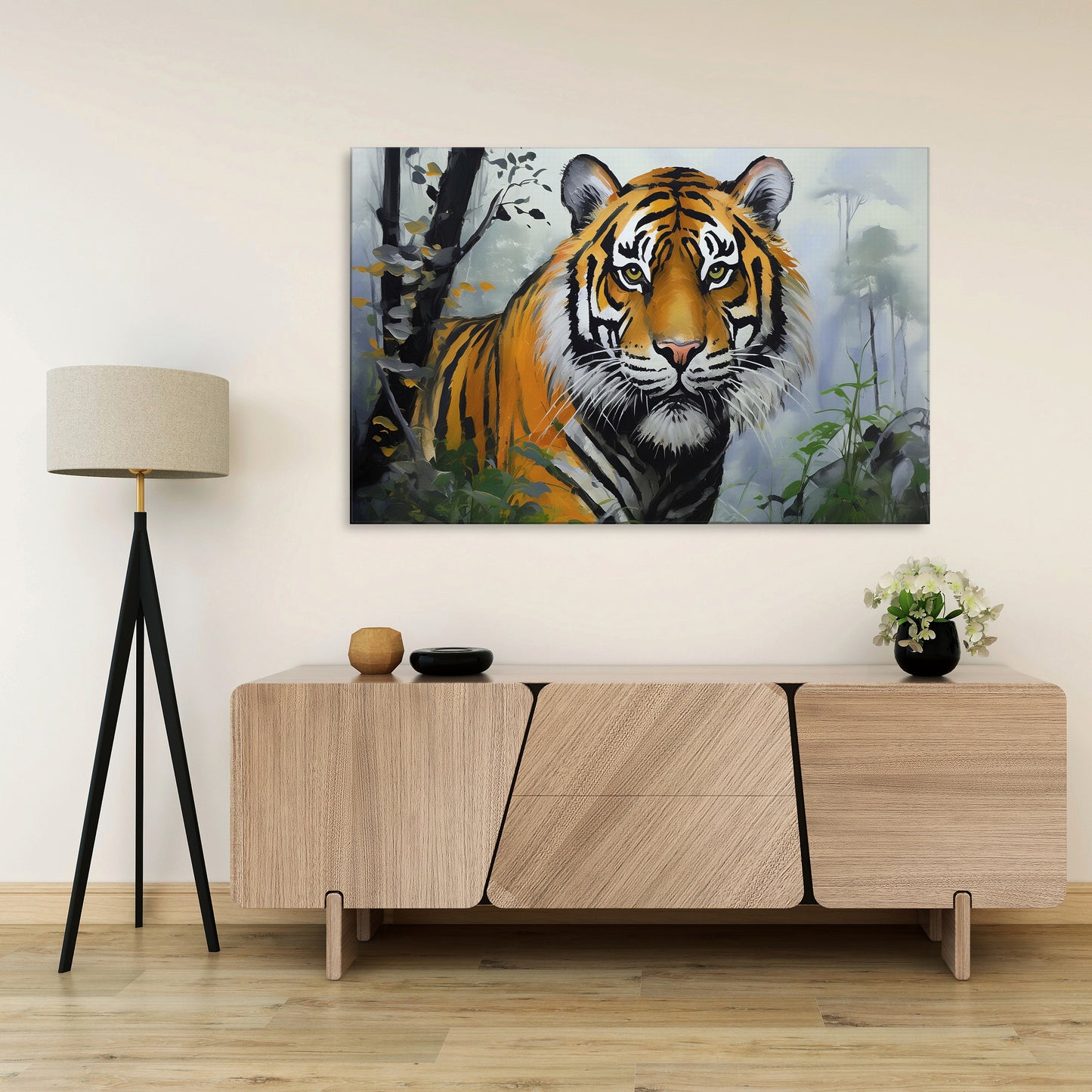 Tiger In The Wild