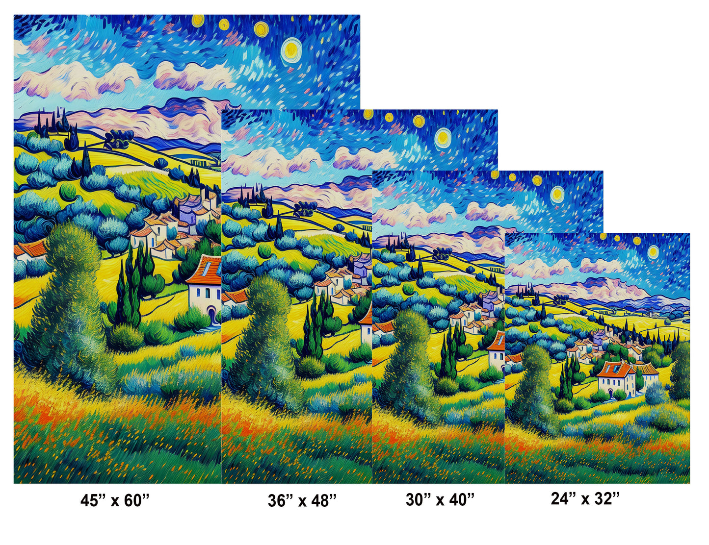 Village In The Hills Of Provence I