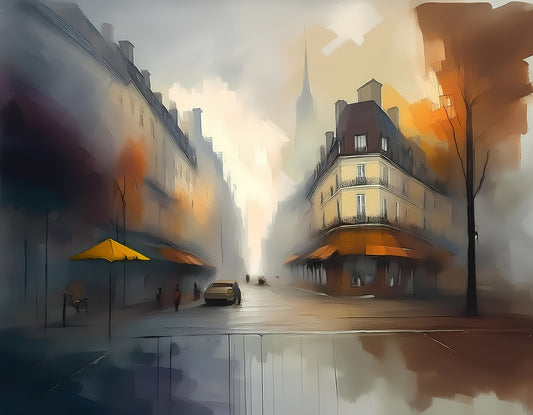Morning Fog In Bordeaux