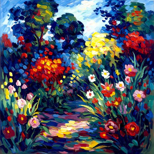 Winding Through The Garden