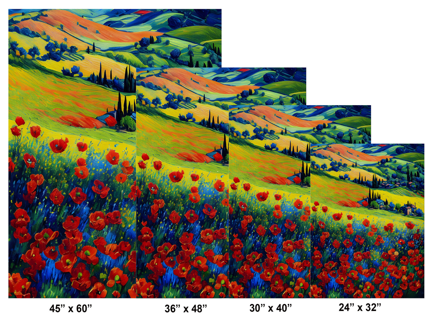 Tuscan Poppies