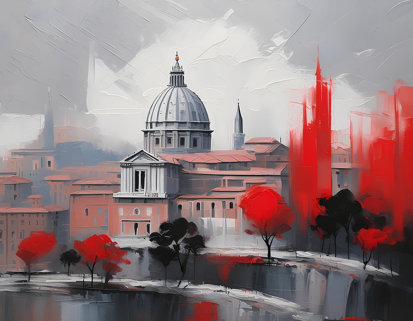 Rome In Crimson
