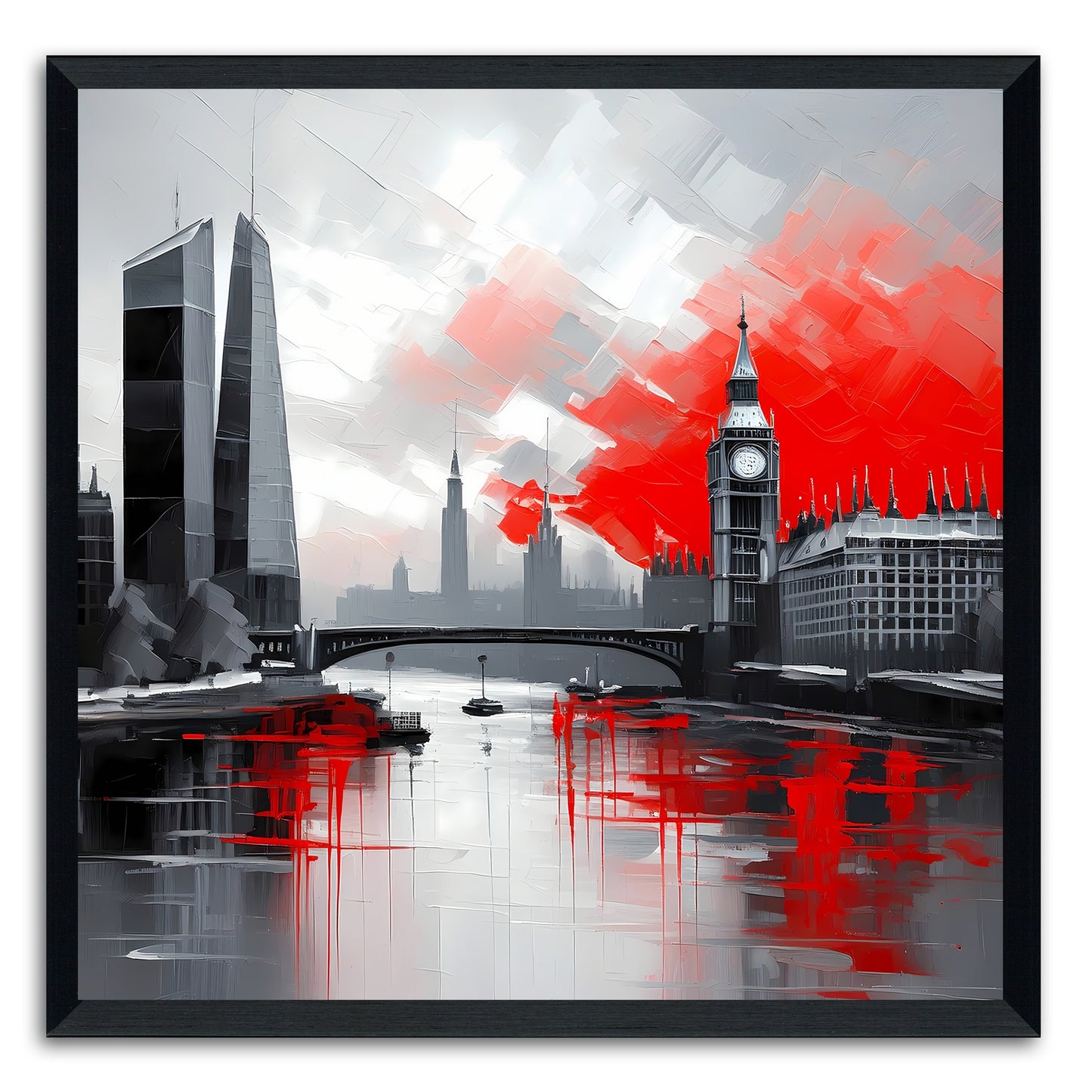 A Red Dawn Over London