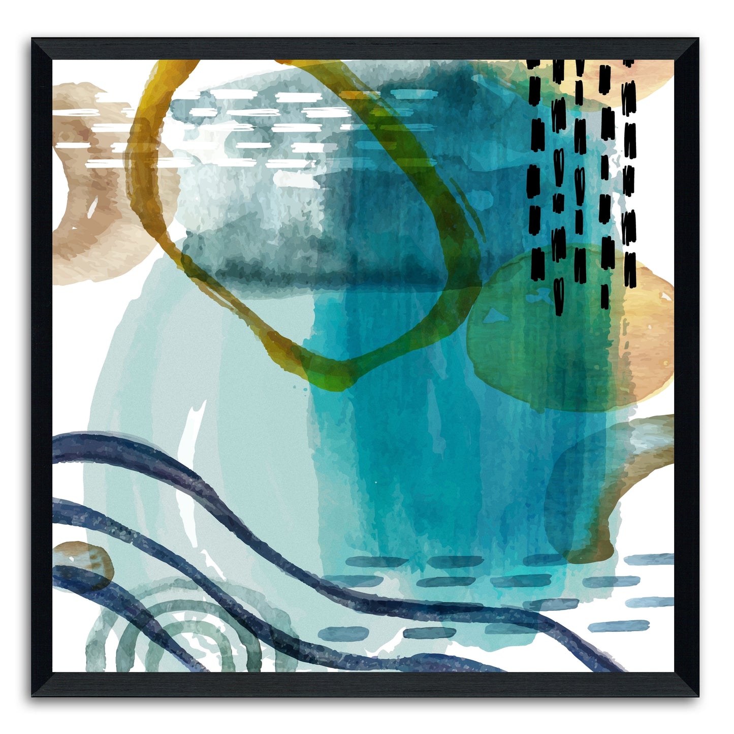 Abstract Shapes 4515 Painting Print