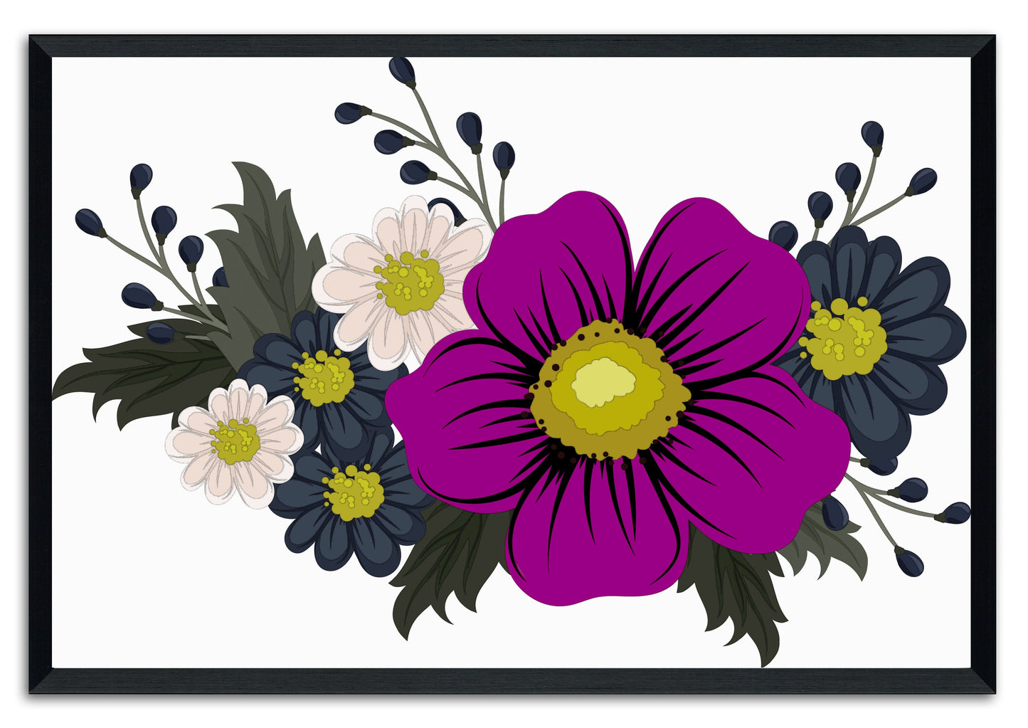 Boho Arrangement I Painting Print