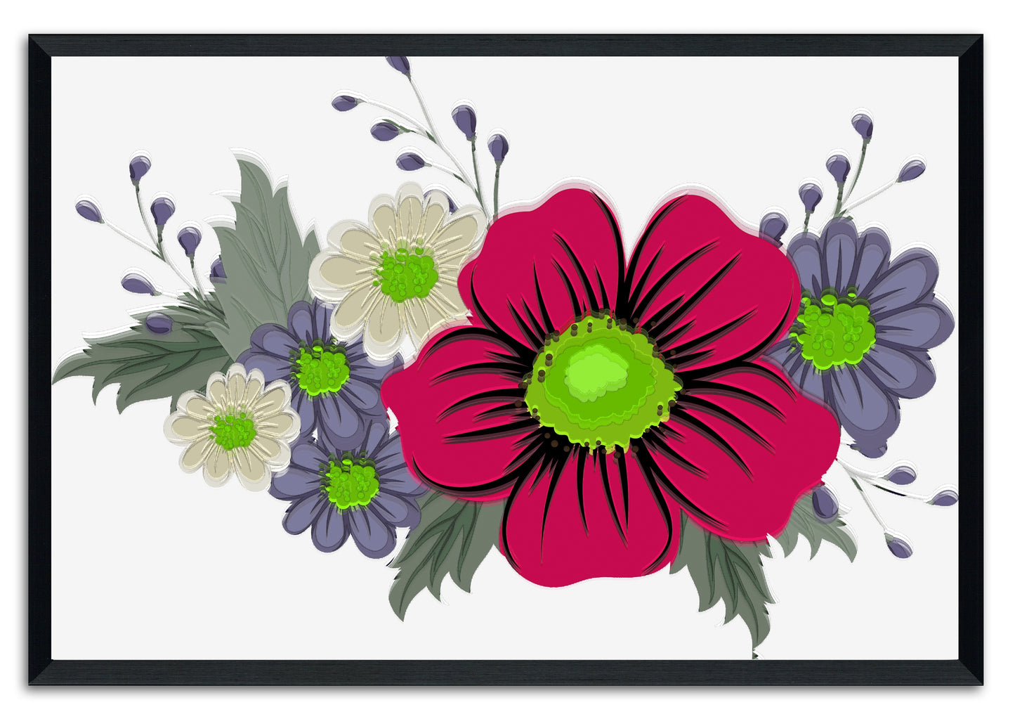 Boho Arrangement II Painting Print